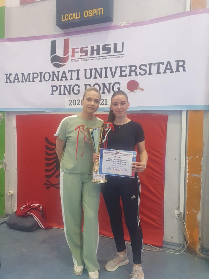 Studentja e UAMD-së, kampionia e parë e Sportit Universitar në Shqipëri (FOTO)