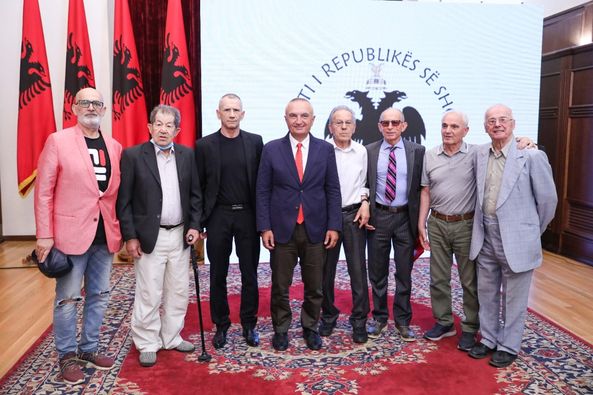 Meta dekoron me “Mjeshtër i Madh” atletët Rauf Dimraj dhe Pavllo Mihali