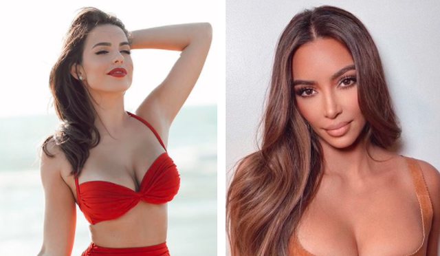 Armina Mevlani dhe Kim Kardashian bëjnë “xing” me të njëjtin fustan