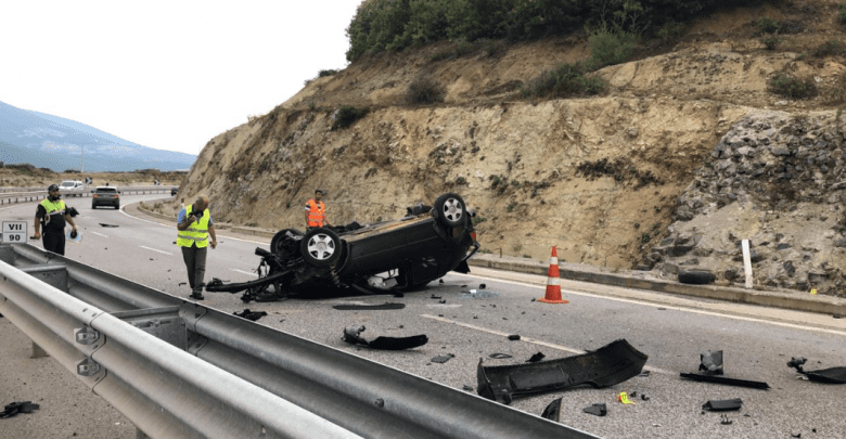 Aksident në aksin Fushë Krujë-Thumanë, plagoset një person