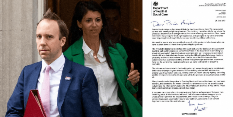 U kap mat duke u puthur me asistenten, ministri britanik jep dorëheqjen