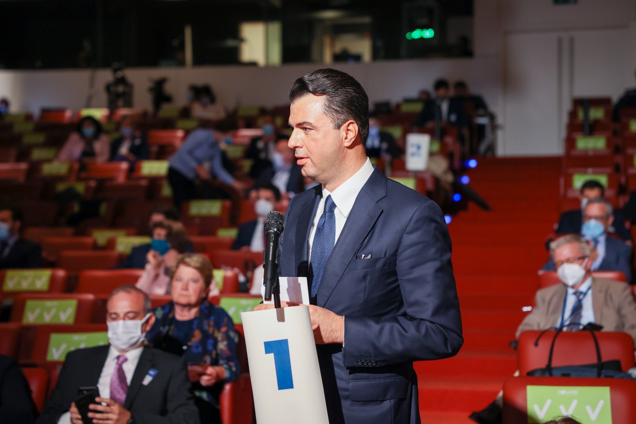 Basha në Asamblenë Politike të PPE: Qëndrojmë së bashku për demokracinë dhe qytetarët tanë