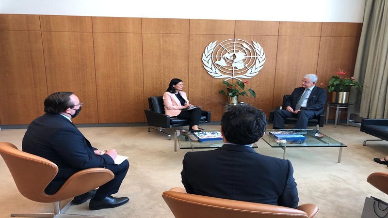 Gjonaj takohet me presidentin e Asamblesë së Përgjithshme të OKB-së, Volkan Bozkır