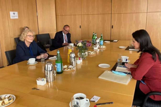 Reforma në Drejtësi, Gjonaj takon në Nju Jork homologen gjermane