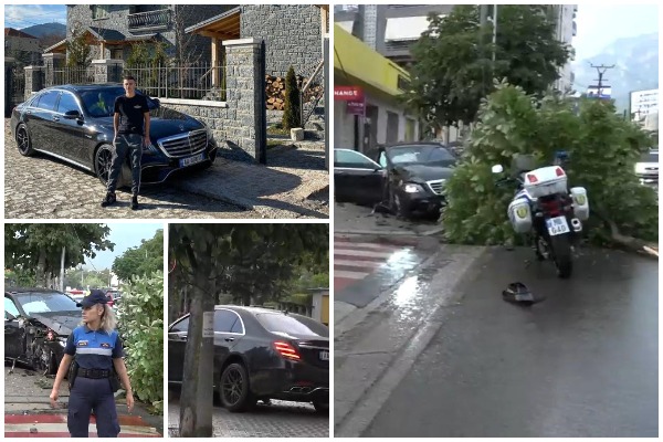 Aksidentoi me makinë të renë, arrestohet djali i ish-drejtorit të Policisë
