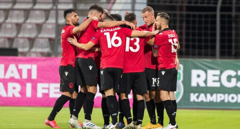 Përballja me Uellsin, formacioni zyrtar i Shqipërisë