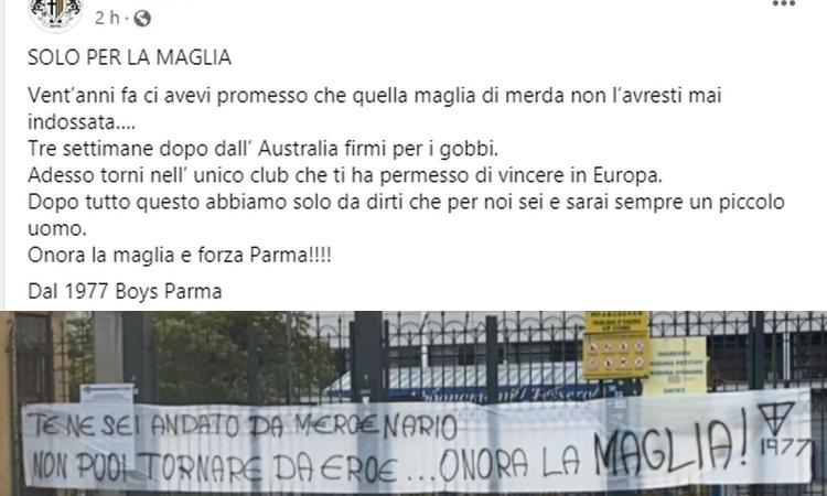 “Na premtove se nuk do e vishje atë fanellë të ndyrë”, tifozët e Parmës kundër Bufonit: Ike si mercenar