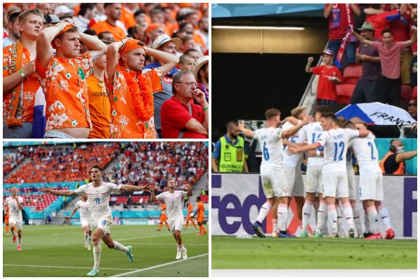 Çekia mposht Holandën dhe sfidon Danimarkën në çerekfinale