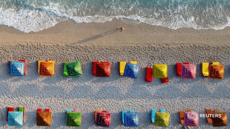 Reuters përzgjedh Dhërmiun si foto të ditës