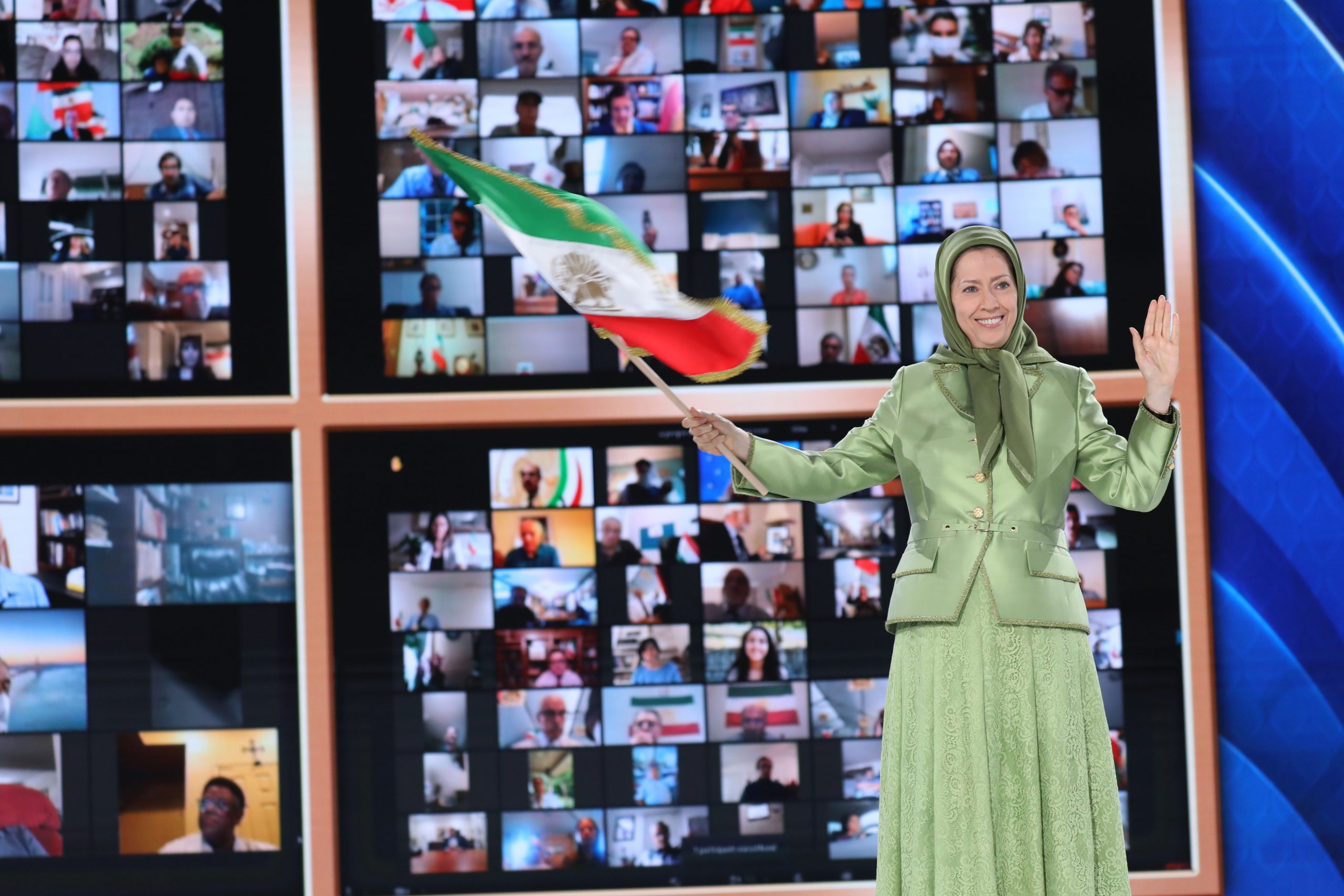 Dita e parë e Samitit Botëror për Iranin e Lirë 2021 – Samit online me pjesëmarrjen e iranianëve nga 50,000 lokacione në 105 shtete, përfshirë Shqipërinë