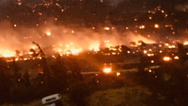 Po përjetonte “ferrin” nga temperaturat e larta, fshati kanadez shkrumbohet nga flakët
