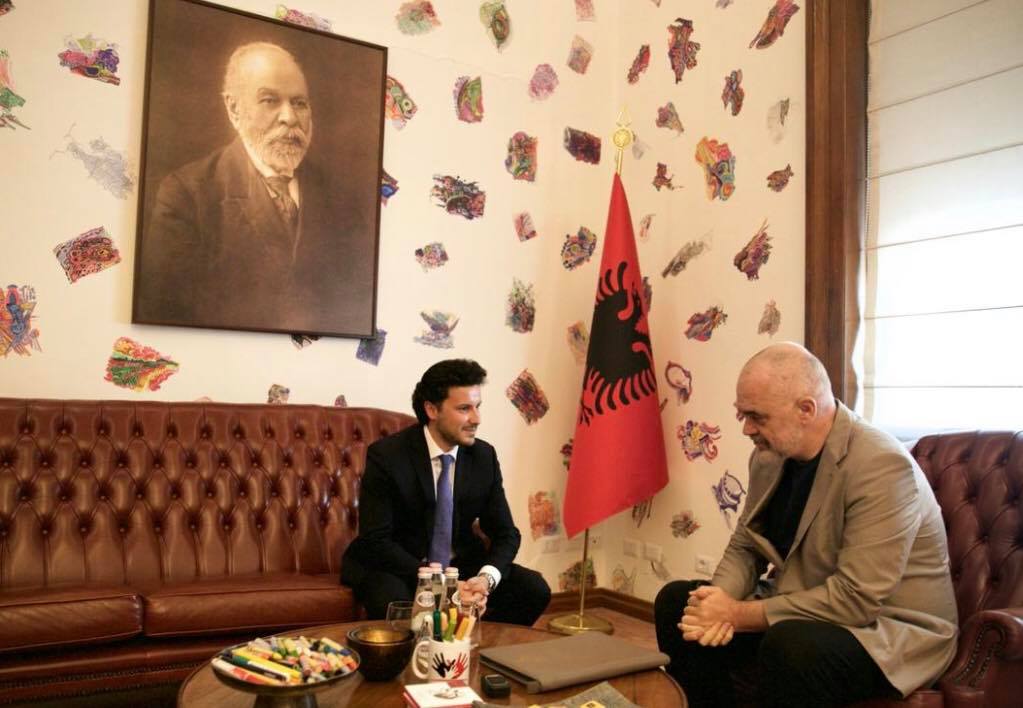 Kryeministri Rama pret në zyrë zv.kryeministrin shqiptar të Malit të Zi: Dakordësi në çdo pikë si dy miq të vjetër