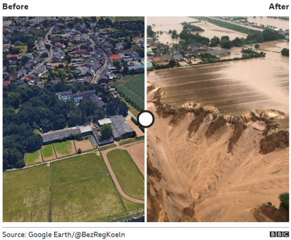 Shkon në 133 numri i viktimave në Gjermani, qytete të tëra si zona lufte