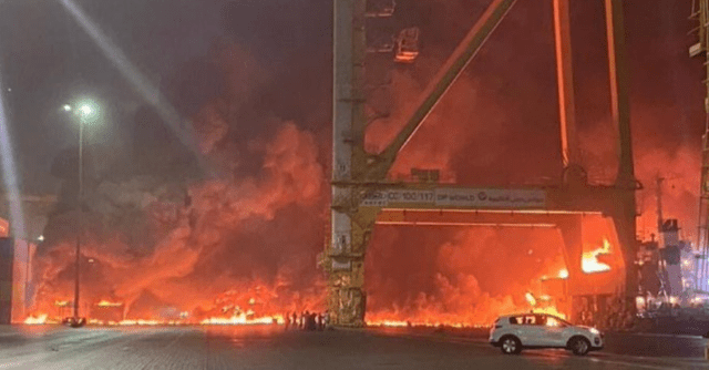 Shpërthim i fuqishëm në Dubai (FOTO)