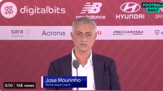 “Dështimet e mia, sukseset e të tjerëve”, Murinjo i mbyll gojën kritikëve. Ja deklarata e portugezit që u bë virale