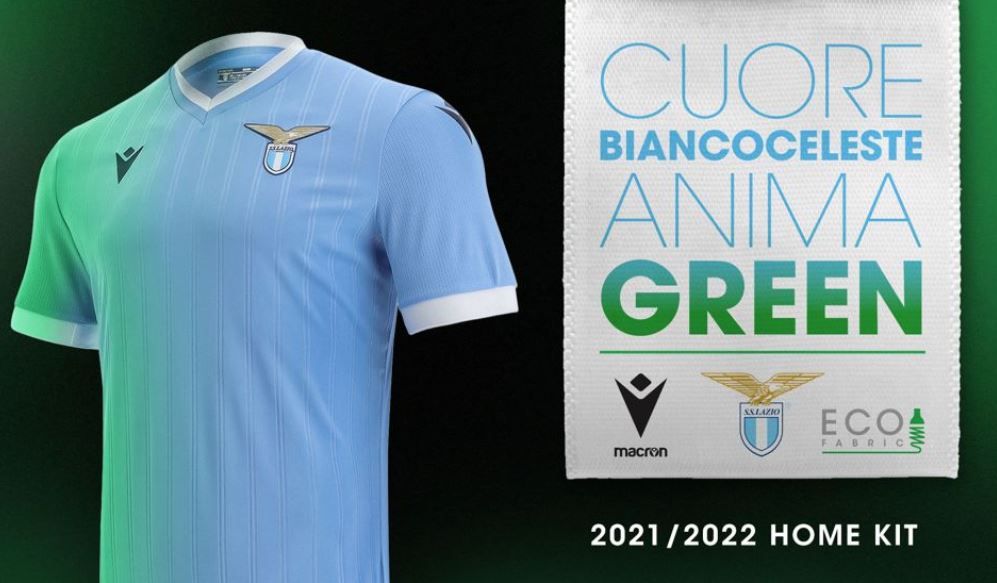 Lacio vjen me risinë e re në futboll, prezanton fanellën e krijuar nga shishet plastike të ricikluara