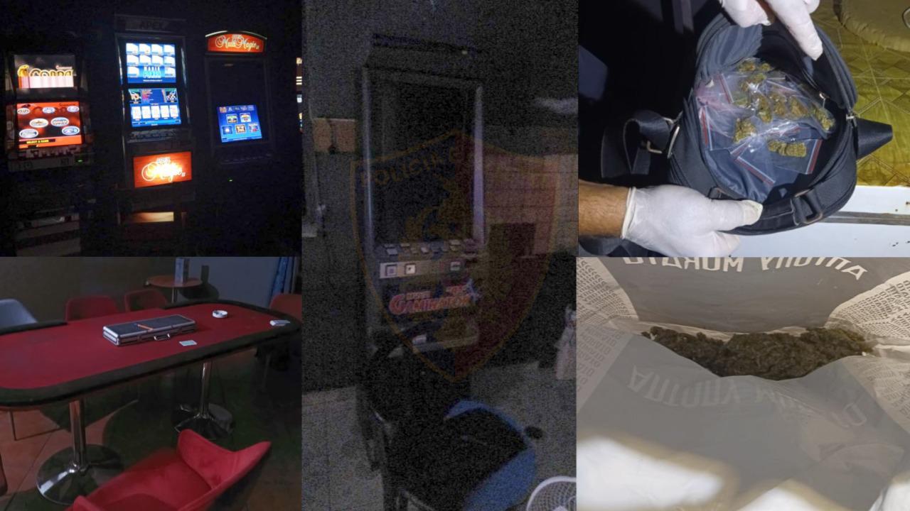 Organizim lotarie, përdorim dhe tregtim lëndësh narkotike, arrestohen tre persona