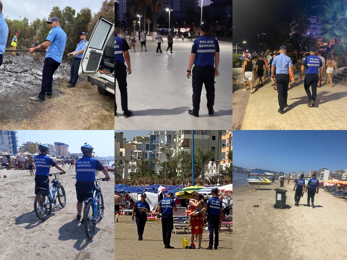 Durrës, Policia Bashkiake bën bilancin e aksioneve të ndërmarra në vijën bregdetare (FOTO)