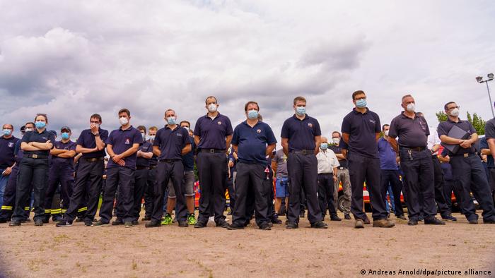 Gjermania ndihmon Mesdheun në luftën me zjarret