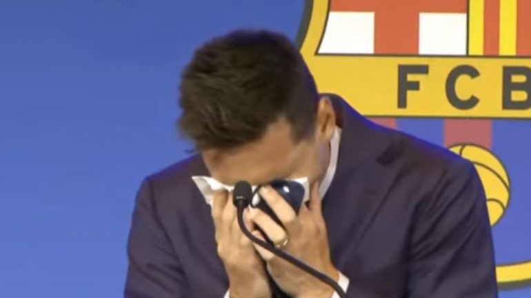 Messi qan në konferencë: Do të më pëlqente ta bëja në fushë lamtumirën