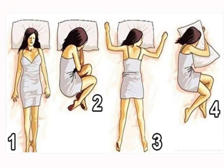 Pozicioni i fjetjes tregon për personalitetin dhe shëndetin tuaj