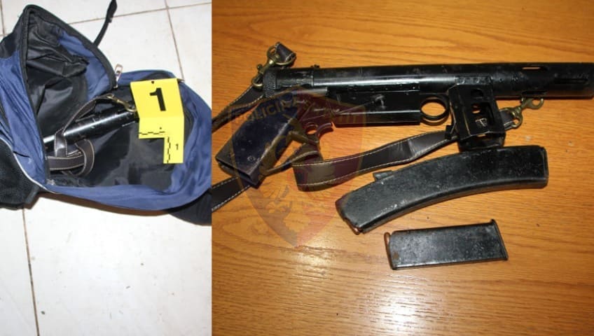 Me automatik dhe 43 fishekë në banesë, arrestohet 37-vjeçari