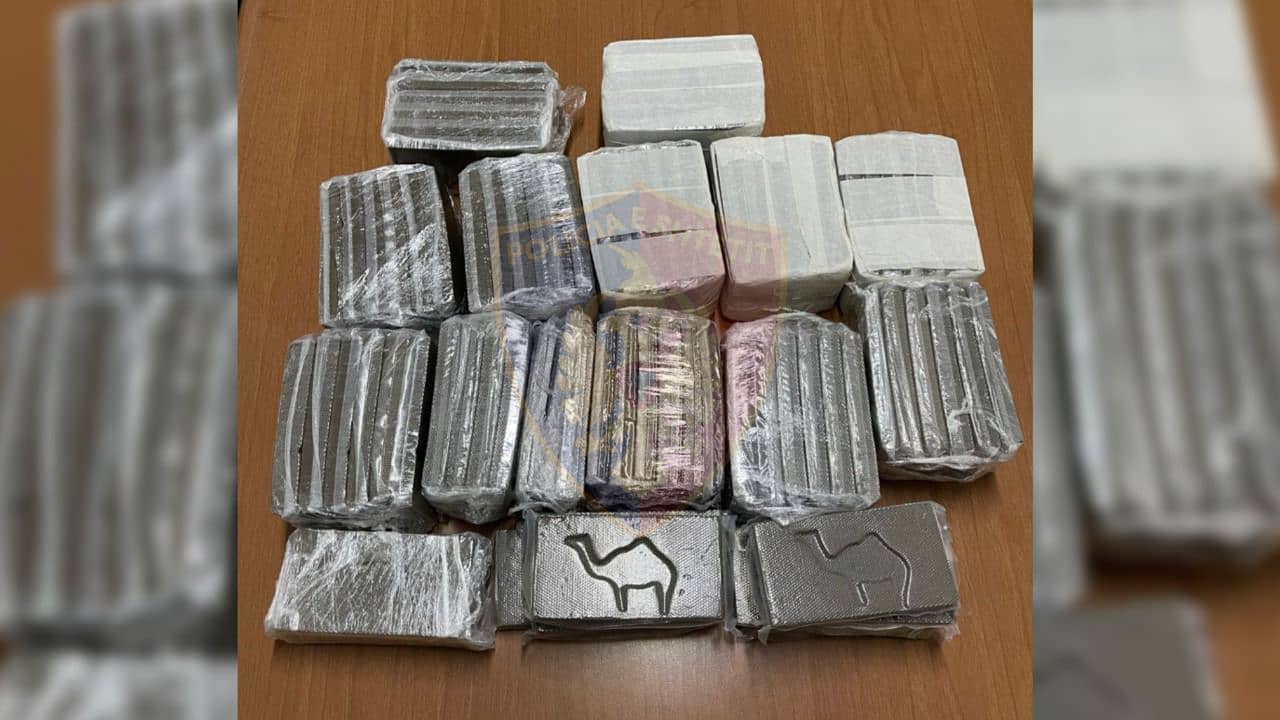 Sekuestrohen mbi 21 kg kanabis në formë çokollate, arrestohet 37-vjeçari