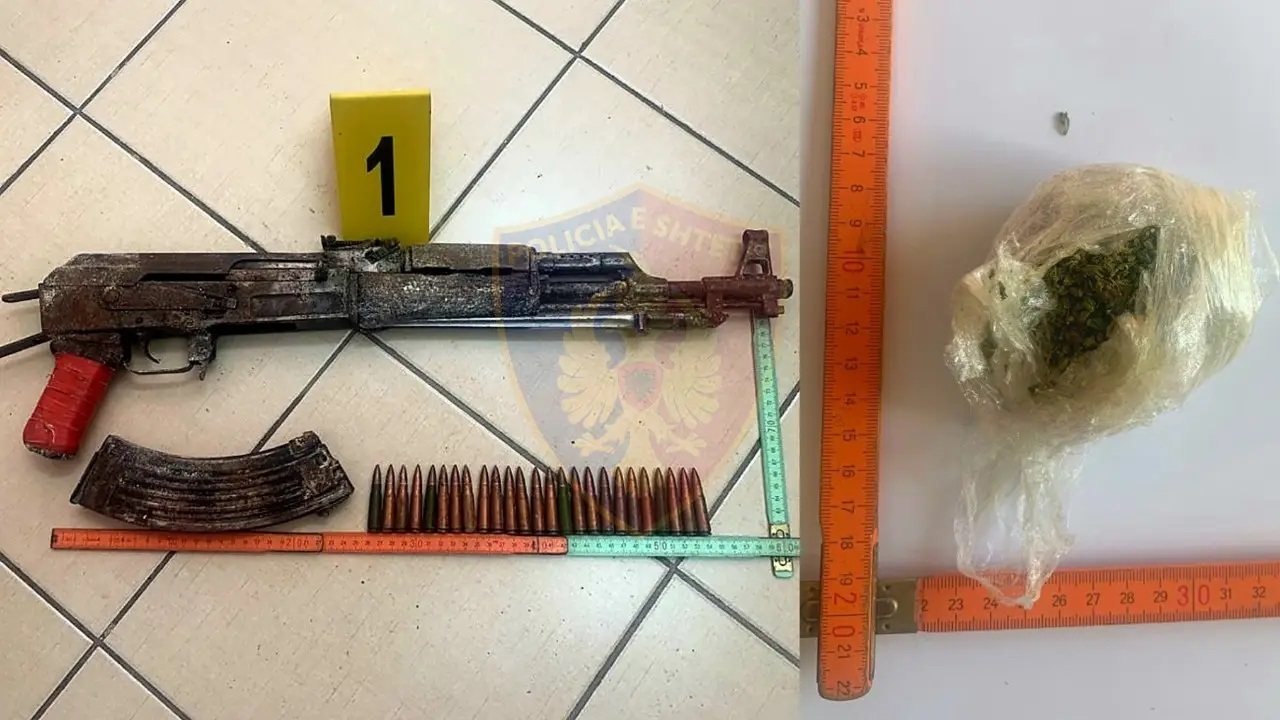 Mbante automatik në banesë, arrestohet 40-vjeçari