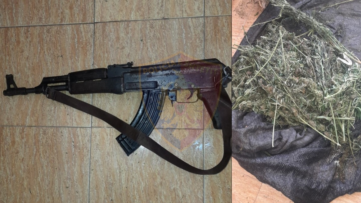 Policia gjen armë dhe drogë, në pranga 5 persona