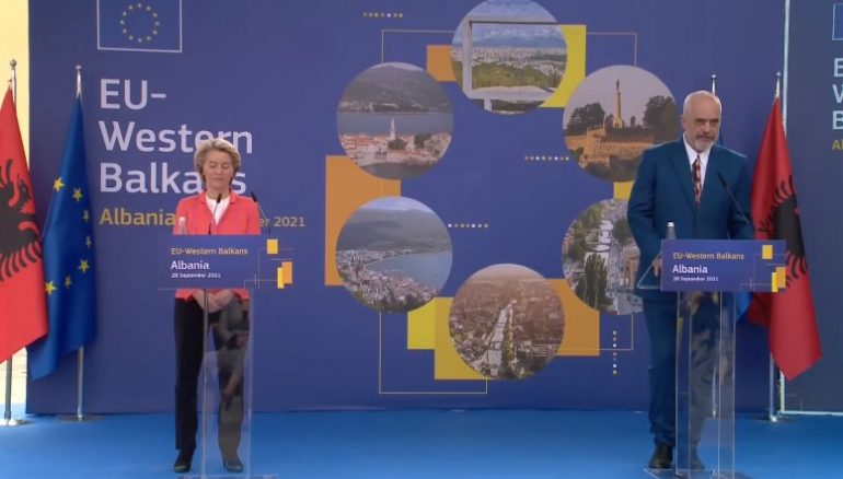 Procesi i Berlinit apo “Open Balkan”? Rama: Janë i njëjti! Von der Leyen: Të jetë i hapur dhe gjithpërfshirës