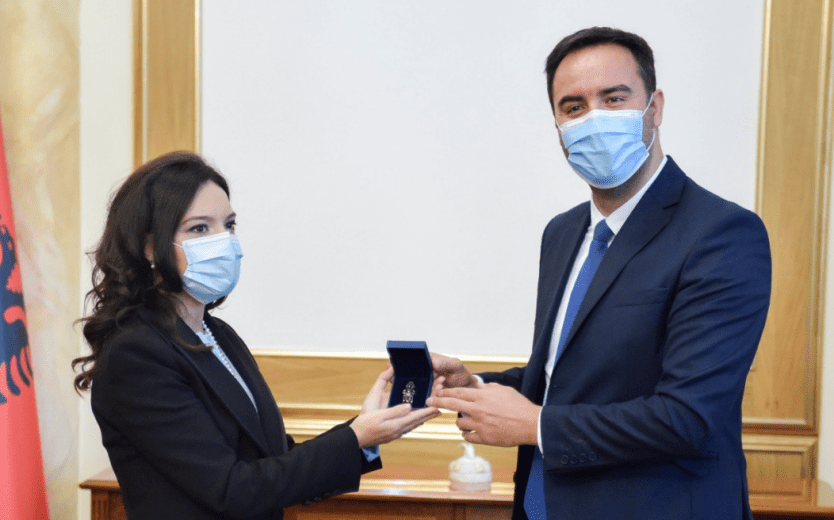 Spiropali takohet me Glauk Konjufcën: Shqipëria dhe Kosova janë një komb me perspektiva europiane