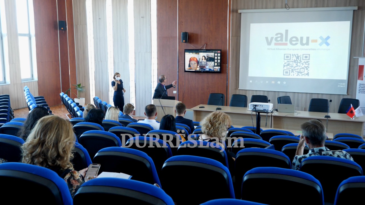 Zhvillohet në UAMD takimi në kuadër të projektit VALEU-X, shkëmbim virtual i universiteteve shqiptare dhe evropiane