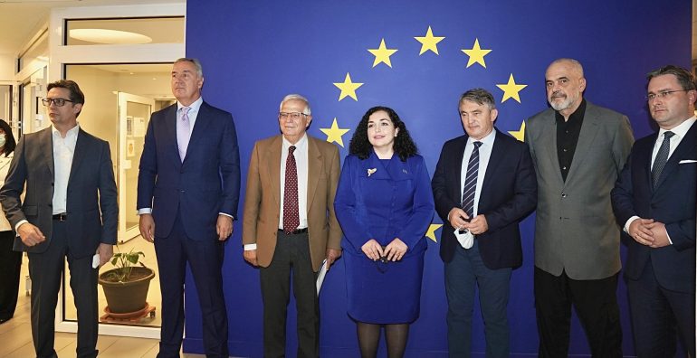 Borrell takon krerët e Ballkanit Perëndimor në New York: Duhet angazhim i fortë nga ju dhe BE për të çuar përpara procesin