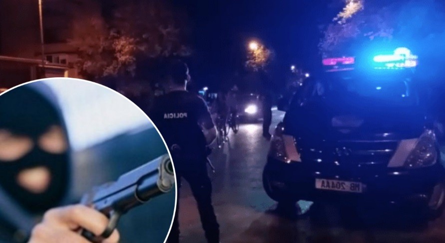 6 persona të armatosur dhe me drita policie i grabisin makinën luksoze 27-vjeçarit