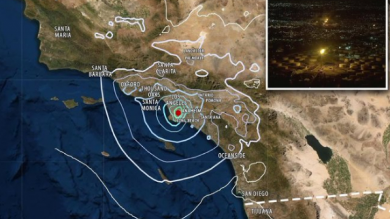Tërmeti me magnitudë 4.3 godet Los Angelos, shkëndijë në rafinerinë e naftës