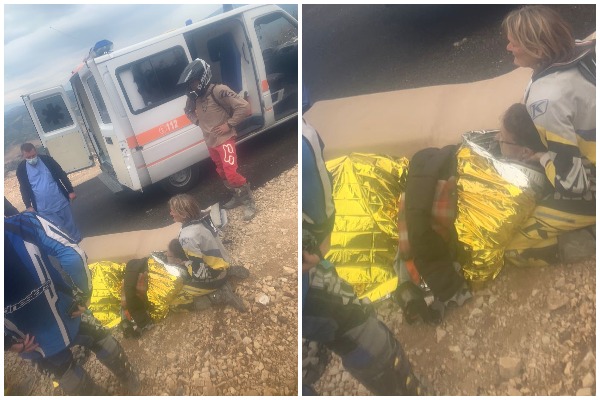 Po bënte tur malor me motor, turisti bie në humnerë