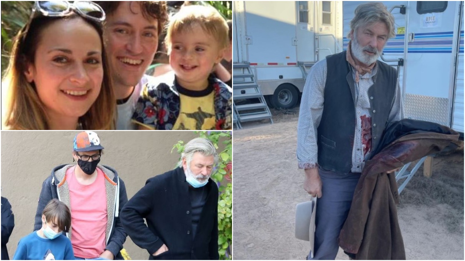 Pas incidentit fatal, aktori Alec Baldwin fotografohet krah bashkëshortit dhe djalit 9-vjeçar të viktimës