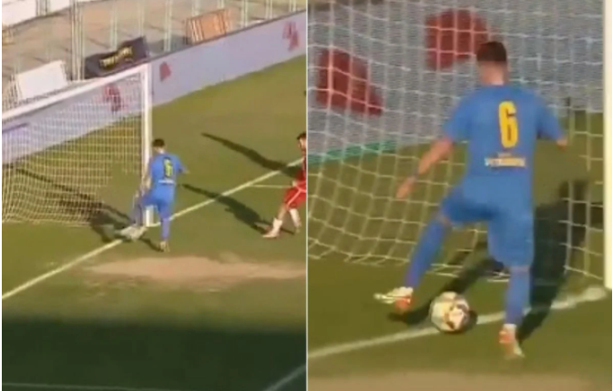 Hije dyshimi për trukim në Kupën e Rumanisë, mbrojtësi e lë topin të futet në rrjetë (VIDEO)