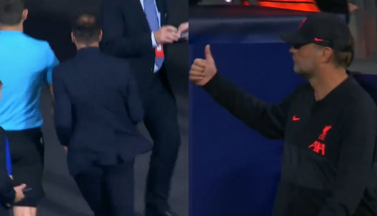 Refuzoi t’i japë dorën Klopp-it pas ndeshjes, Simeone shpjegon arsyen
