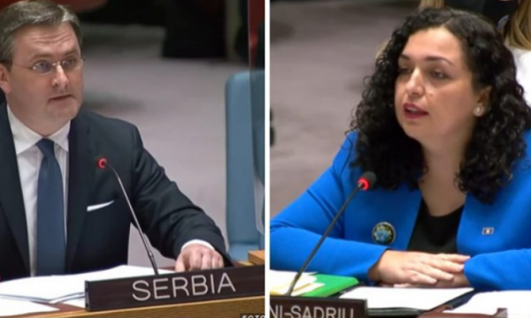 Vjosa Osmani përplaset me ministrin serb: Të gjunjëzoheni para viktimave në Kosovë