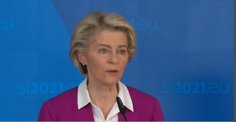 “BE, e paplotë pa Ballkanin Perëndimor”, Von der Leyen pas samitit: Duhet të qartësojmë Shqipërinë e RMV!