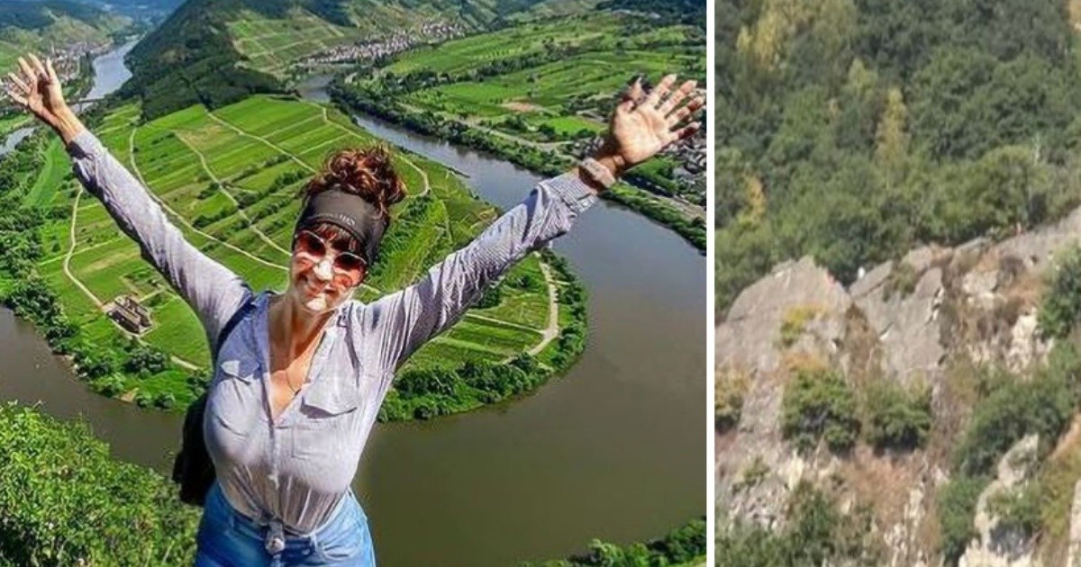 Po pozonte për të bërë “selfi” në një shkëmb, 33-vjeçarja bie nga 30 metra lartësi, gjendet e vdekur nga zhytësit në lumë