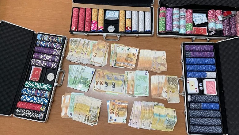 Drogë, para dhe poker, bien në pranga 3 persona dhe proçedohen 14 të tjerë