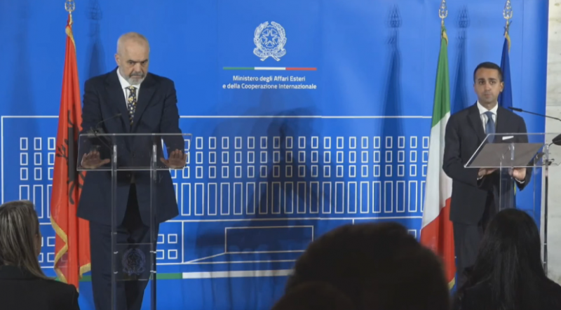 Rama batuta me Di Maion: “Shpresoj që ambasadori italian të marrë pasaportë shqiptare në fund të misionit!”