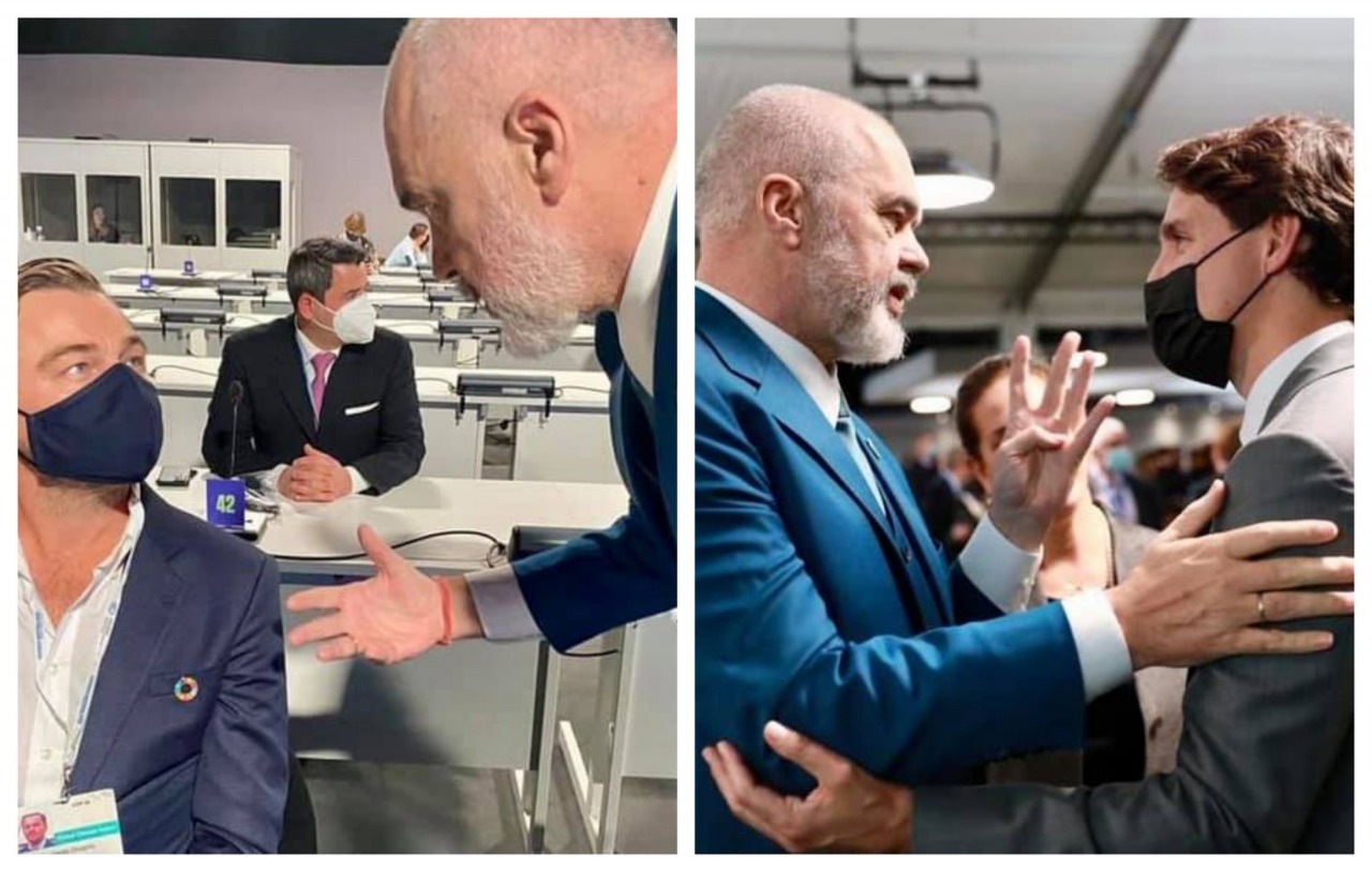 Nga diskutimi me DiCaprion për Vjosën te takimi me kryeministrin kanadez, Rama ndan fotoalbumin nga “COP21” (FOTOT)