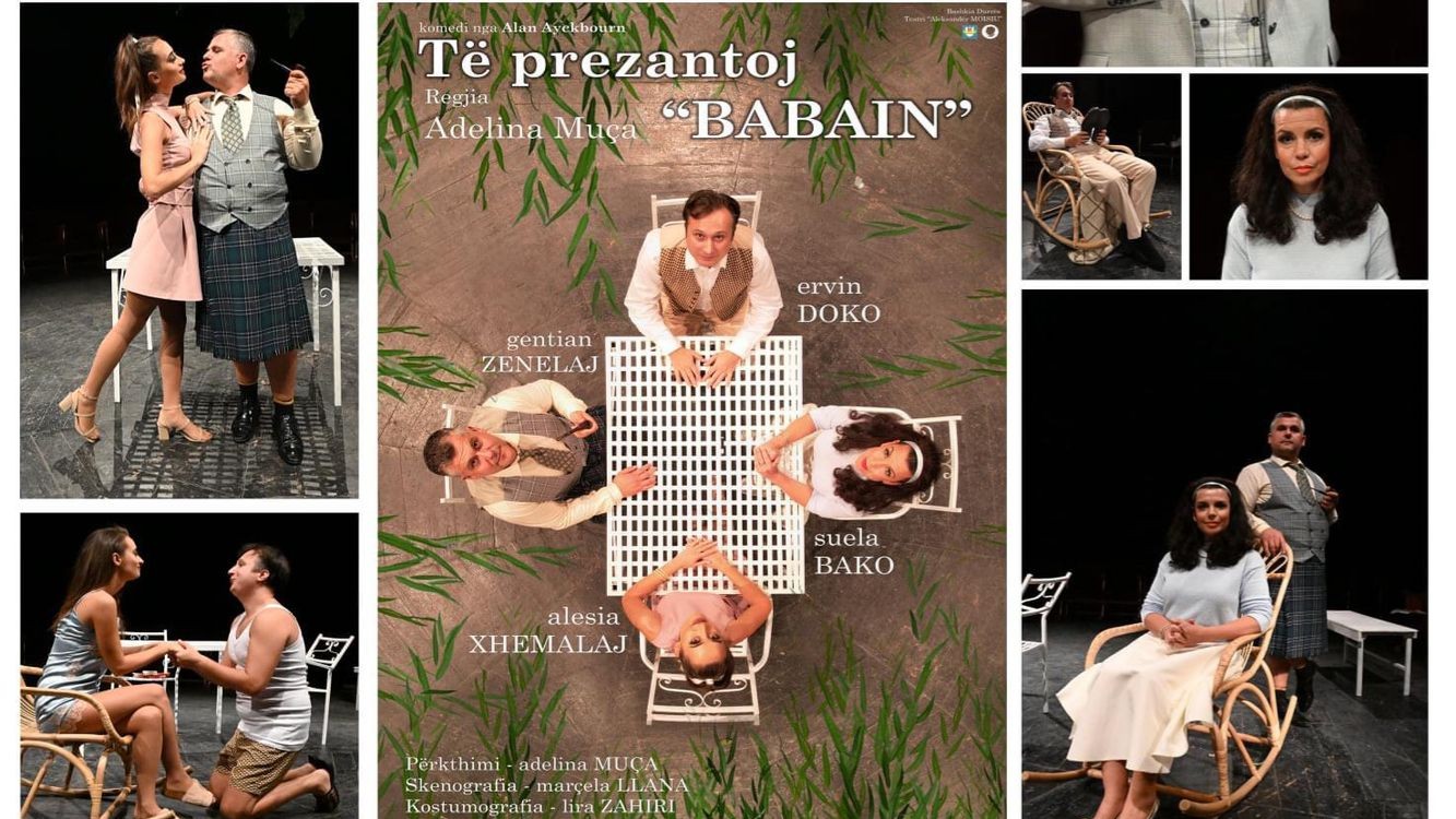 Komedia angleze “Të prezantoj ‘Babain’”, premierë këtë fundjavë në teatrin e Durrësit