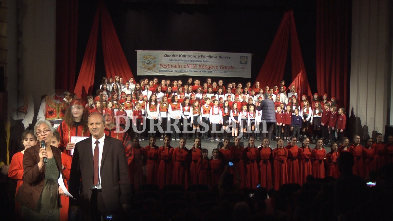 Festivali i Këngës Korale/ Shpallen shkollat më të mira të Durrësit (VIDEO)