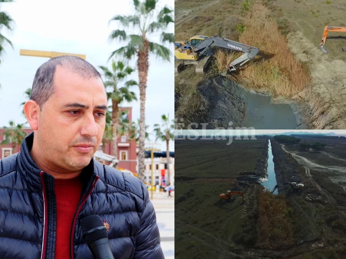 Parandalimi i përmbytjeve në NJA-të e Durrësit, drejtori Hyska: Kemi bërë një punë voluminoze, ja kanalet ku do të ndërhyjmë në vazhdim (VIDEO)