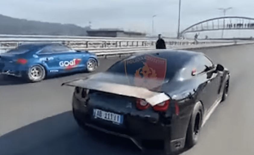 “Fast and Furious” në autostradë, policia procedon dhe gjobit me 1.5 milionë lekë organizatorin (EMRI)