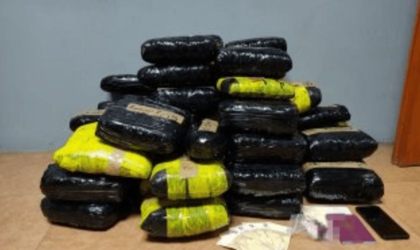 Po transportonte drogë me makinë, arrestohet shqiptari, sekuestrohet mbi 48 kg kanabis